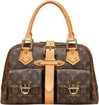 Louis Vuitton Pre-owned Handbags, female, Brown, Size: ONE SIZE Pre-owned Vintage Plastic Handbag