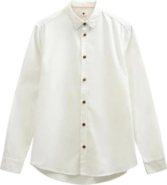 Anerkjendt Akleif Shirt - Heren - Casual Overhemden - Wit - XL - Katoen - Overhemden