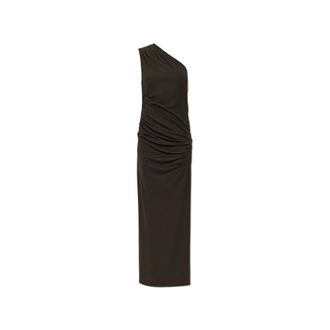 Rotate Slit Dress - Dames - Avondkleed - Groen - M - Polyester - Kleedjes