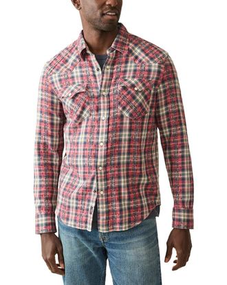 Faherty Artisan Twill Western Shirt