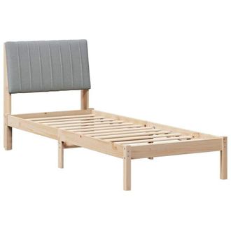 vidaXL Estructura De Cama Marr&oacute;n 80 X 200 Cm Madera De Pino Macizo Vidaxl