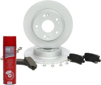 OEM Juego De Discos Y Pastillas De Freno Trasero Honda Civic Viii 200901580