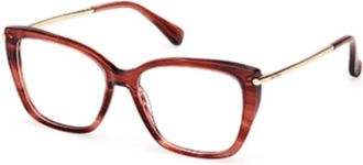 Max Mara Mm 5007 Optical Frame - unisex - Brillen - Bruin - 53 MM - Accessoires