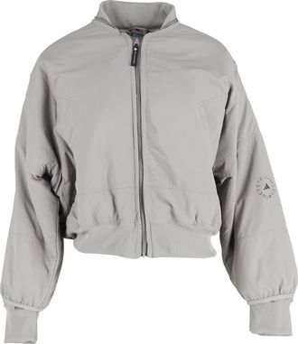 Stella McCartney Stella McCartney Pre-owned Womens for Adidas Bomber Jacket in Grey - Size Medium