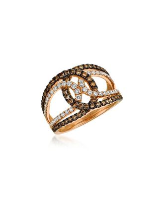 Le Vian 14K Rose Gold 0.93 Ct. Tw. Diamond Ring