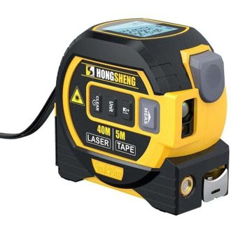 OEM 1 Unidad De Cinta M&eacute;trica Digital, Tel&eacute;metro L&aacute;ser De 40 M Y Cinta M&eacute;trica De 5 M, Unidades De Visualizaci&oacute;n Digital En Tiempo Real En Pies/metros/pul