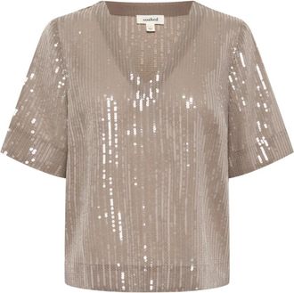 Soaked In Luxury Mujer, Blusas y Camisas, Gris, Talla: XL
