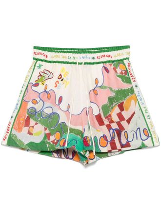 Alemais Nadia shorts - Neutrals