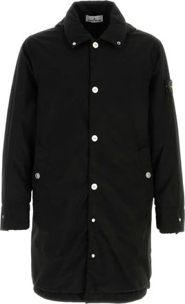Stone Island Cappotto imbottito - Nero