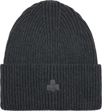 Isabel Marant Beanies - Dames - Hoeden - Grijs - ONE Size - Accessoires