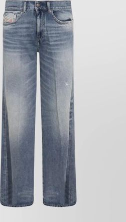 Diesel straight fit trousers belt loops