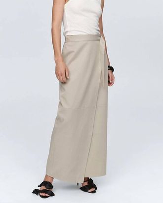 Marle Womens Cain Skirt In Moss