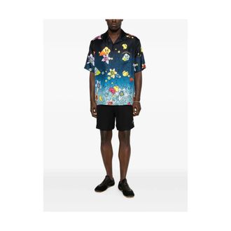Casablanca Short Sleeve Shirts, male, Multicolor, Size: L Shirt Graff