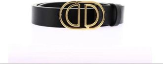 Dior Pre-owned Belts, female, Black, Size: ONE SIZE Pre-owned Vintage Belt