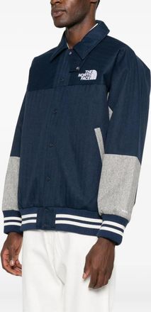 The North Face Mens Varsity Down Jacket Blue Clothing > Coats &