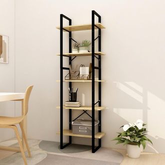 vidaXL Estanter&iacute;a De 5 Niveles Madera Maciza Pino 60x30x175 Cm Vidaxl