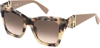 Furla SFU884 0XA5 Womens Sunglasses Tortoiseshell Size 52