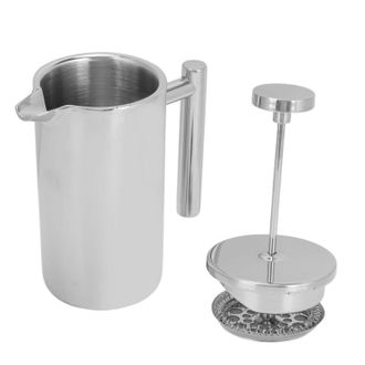OEM Cafetera De &Eacute;mbolo Francesa De Acero Inoxidable De Doble Pared Con Aislamiento T&eacute;rmico De 350 Ml Y Filtro