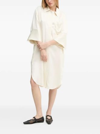 Day Birger Et Mikkelsen patch-pocket midi shirt dress - Neutrals