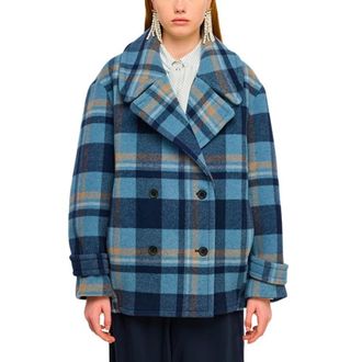 Semicouture Cappotto Lizzy - - Coats - Donna - Blu - M