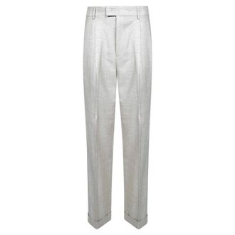 Berwich Dames, Broeken, Beige, Maat: L
