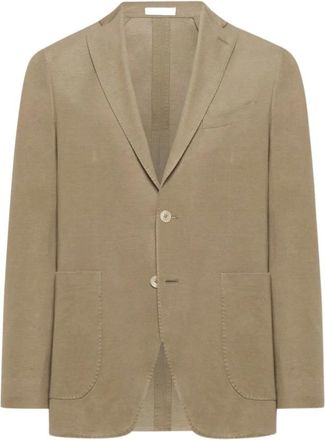 Boglioli Heren, Jassen, Beige, Maat: 2XL