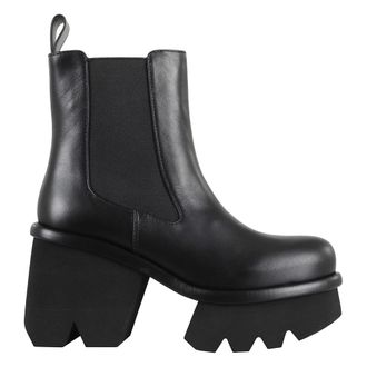 Paloma Barcel&oacute; Black Elvia Ankle Boot with High Heel