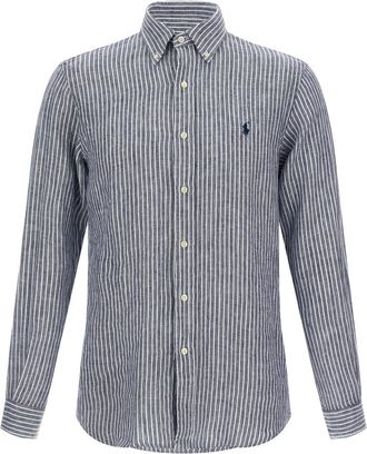 Ralph Lauren Blue Striped Shirt