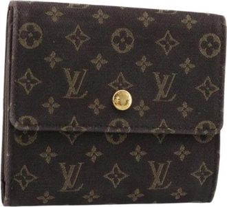Louis Vuitton Pre-owned Bifold Portemonnee - Dames - Vintage Accessoires - Bruin - ONE Size - Vintage