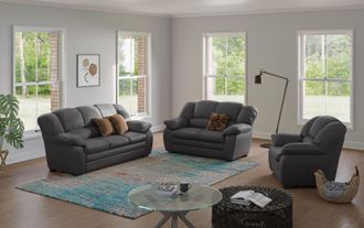 Cotta Polstergarnitur »Casino« Set, 3 Stk. tlg. Sessel, 2-Sitzer, 2,5-Sitzer, hohe Rückenlehne