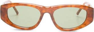 The Attico ATTICO80C3SUN Sunglasses - Brown