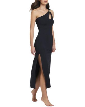 Red Carter Core Coverup Asymmetrical Dress