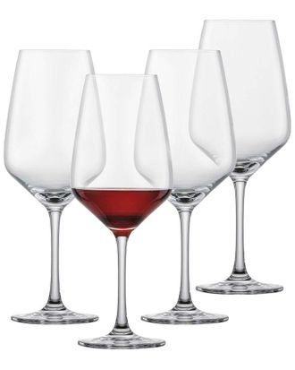 Schott Zwiesel Set Of 4 Tulip Crystal Red Wine Glasses
