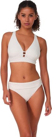 Sunsets Natalie Bikini Swimsuit Top - DD Cup in White Lily at Nordstrom, Size 40