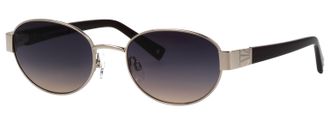Brendel eyewear Sonnenbrille BRENDEL EYEWEAR Modell 905066, Damen, silber, metallic, Sonnenbrillen Sonnenbrille, Form Oval, Logoschriftzug auf B&uuml;gel, Metallfassung