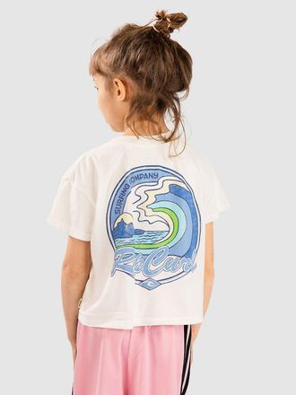 Rip Curl Layday Crop Kids T-Shirt bianco