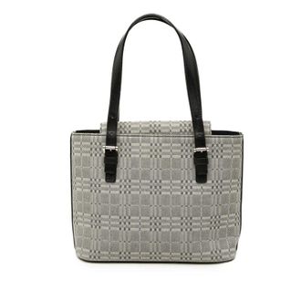Burberry Pre-owned Burberry Tonal Check Canvas Tote Ladies FAV63Y0W9VG0VPH3