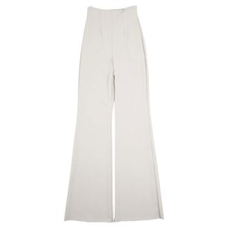 Max Mara Wide Trousers, female, Beige, Size: XS Olea Wide Trousers