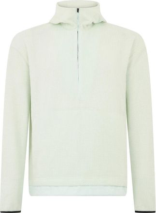 Herno Pullover met rits en hoge kraag - Heren - Coltruien - Groen - L - Polyester - Truien & Vesten