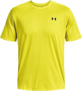 Under Armour Mens Tech Vent Short Sleeve Performance T-Shirt Yellow M