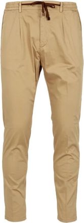Cruna Mitte Broek - Heren - Slim Fit Broeken - Bruin - 2XL - Katoen - Broeken