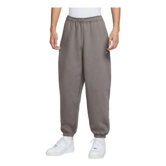 Nike Solo Swoosh Cuffed Fleece Trousers Cave Stone HV1089-289