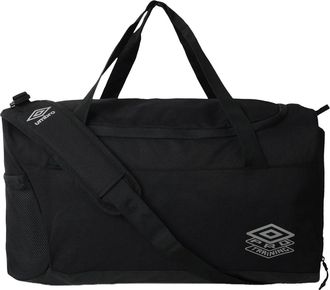Umbro Pro Training Elite Duffeltas (Zwart/Zilver)