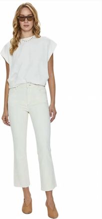 Pistola Denim Lennon High Rise Boot Cut Jeans In Sandstone