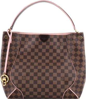 Louis Vuitton Caissa Damier with Leather hobo bag - Bruin