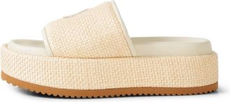 Bogner Sorrento platform sandals for women - Beige - 355