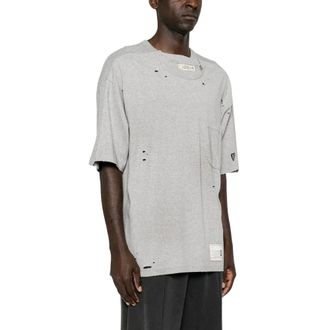 Miharayasuhiro Hombre, Camisetas, Gris, Talla: L