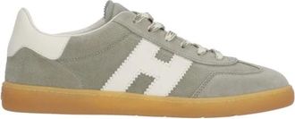 Hogan Coole Sneakers - Dames - Sneakers - Grijs - 36 1/2 EU - Leer - Schoenen