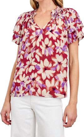 Rails Womens Kamila Top In Amaranth