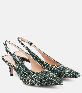Gianvito Rossi 55 boucle slingback pumps